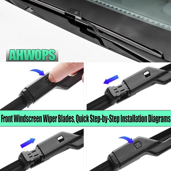 3 Wiper Front and Rear Wiper Blades for 2015-2022 Chevrolet Trax, OE Original Style (26″/14″ Front/10″ Rear) For My Car