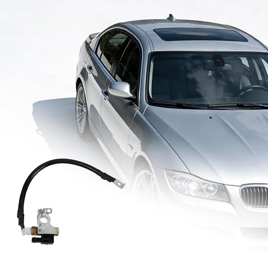 61127616200 Intelligent Battery Sensor IBS Compatible with BMW 3 Series E90 E92 E93 316 318 320 325 5 Series E60 520 523 525 X5 X6 Replacement for 61129115498 61129164352 61129184207