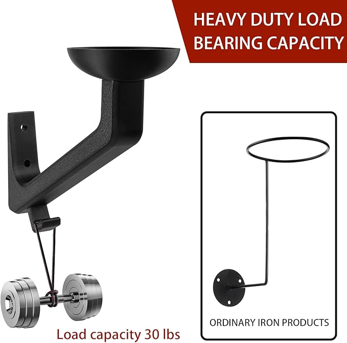 Helmet Holder, Firefighter Helmet Holder Wall Mount, Helmet Hanger for Football Helmet, Hats, Coats, Sportswear, Motorcycle Accessories for Men, Easy Installation