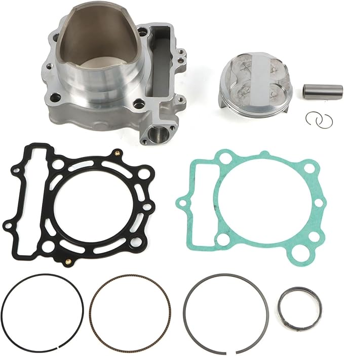 Cylinder Piston Rings Gaskets Kit for Kawasaki 2009-2016 STD 77mm Standard Bore Cylinder OE#KX250F KXF250