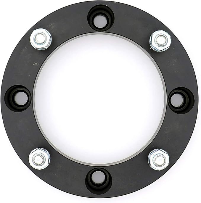 HICKS 4x156 Wheel Spacers 1.5" Thick Wheel Spacer Adapters 131mm Hub Bore with M12x1.5 Studs fit for 2013-2022 Polaris Ranger, 2014-2022 Polaris RZR XP 1000, Set of 4