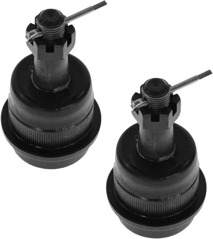 TRQ Front Upper Ball Joint Set Compatible with 94-01 Dodge 84-18 Jeep