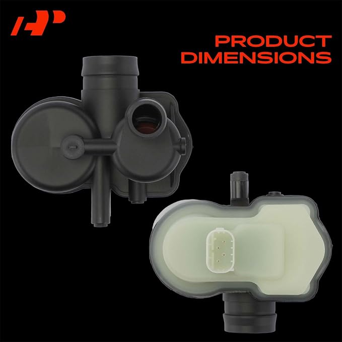 A-Premium EVAP System Vapor Leak Detection Pump Compatible with BMW 3 Series, 5 Series, 7 Series, M Series & Volkswagen Jetta, Passat, Beetle & Mazda 3 & Hyundai Accent & Audi & Volvo & Land Rover