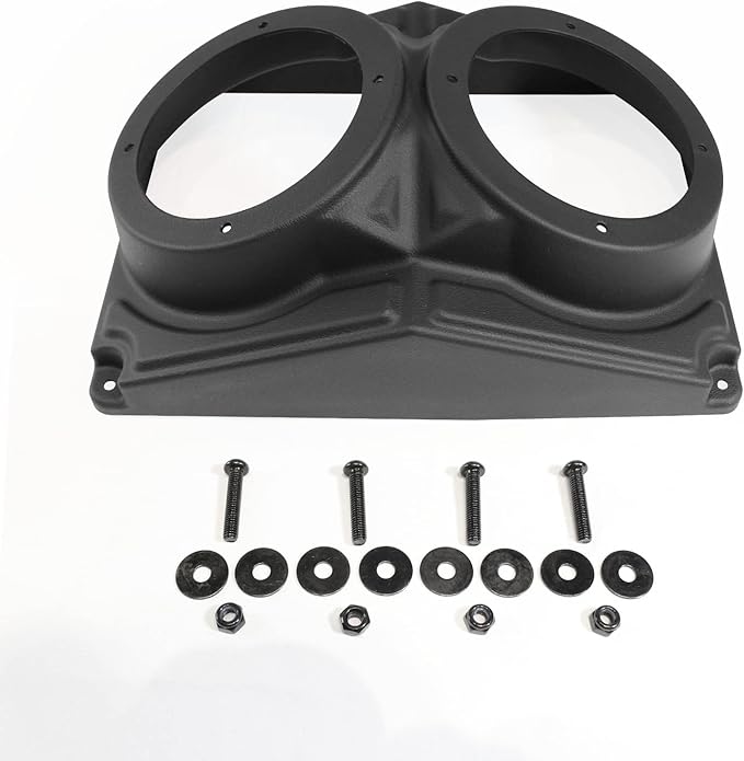 UTV Speaker Enclosure, 6.5-inch Universal Waterproof and Dustproof Overhead Speaker Box Compatible with Polaris RZR,Can Am X3,UTV Vehicles.