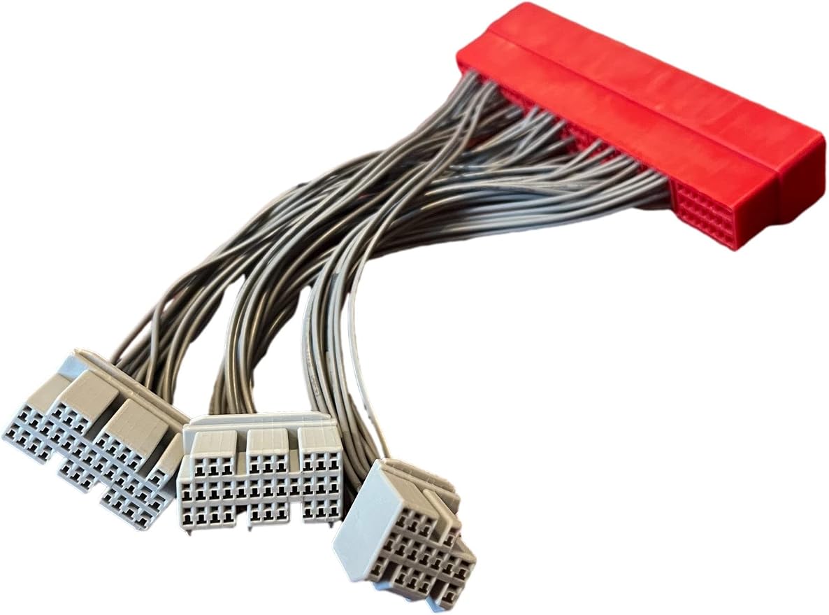 OBD2B to OBD2A Jumper Harness Conversion Adapter Compatible With 1996-1998 Honda Civic or 1996-1999 Acura Integra ECU to 1999-2001 Honda Civic or 2000-2001 Acura Integra