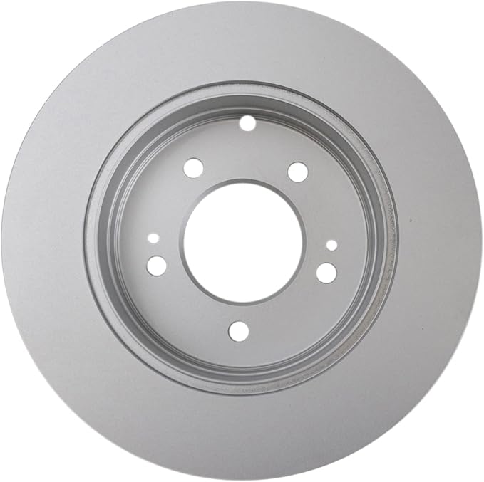 TRQ Rear Brake Rotor Set G Coated Solid Compatible with 2006-2019 Hyundai Sonata 2010-2017 Azera 2016-2018 Tucson 2014-2016 Kia Cadenza 2011-2020 Optima