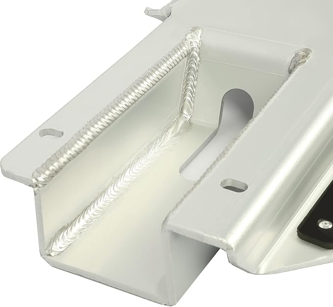 ALMULOO Swing Arm Skid Plate Guard Compatible with 1999-2014 Honda TRX400EX/400X ATV – Aluminum Protective Cover