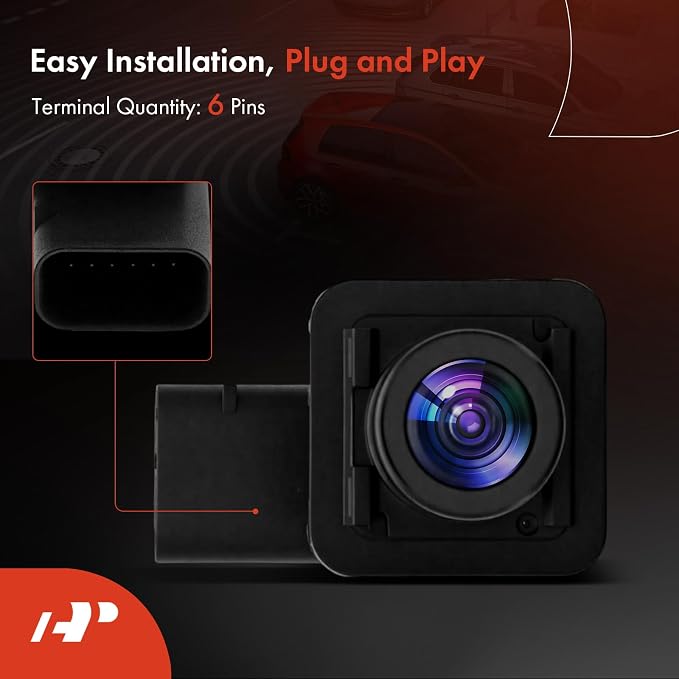 A-Premium Park Assist Camera Rear View Backup Reverse Camera Compatible with Ford Models - 2020 2021 2022, Transit-150, Transit-350 HD