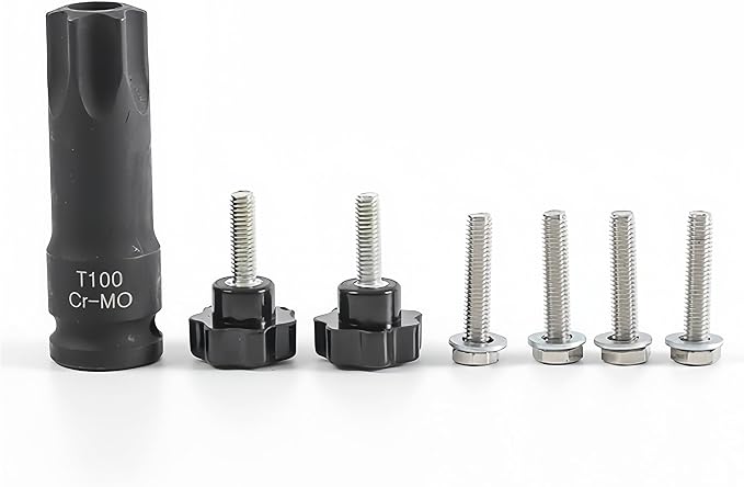 Timing Gear Holder Retainer Tool Set Compatible with Mercedes Benz Maybach M276 M278 Engines, Camshaft Sprocket Screw Removal Installation Tool Kit, with T100 Socket & Fuel Injector Puller