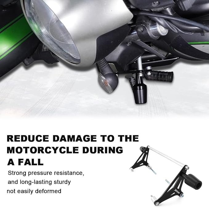 Xitomer Frame Sliders Compatible with VULCAN S 2015-2024 VULCAN 650 S Crash Pad Motorcycle Falling Crash Protection