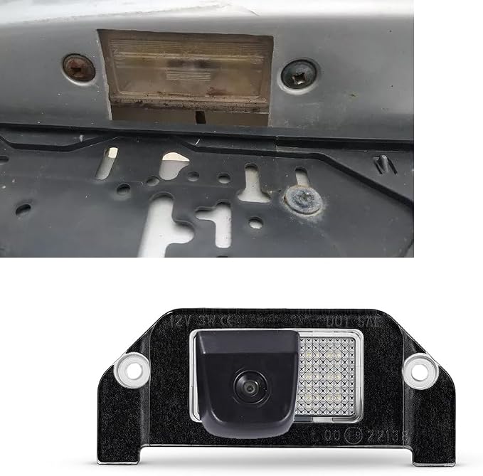 Vehicle Camera Waterproof Reversing Backup Camera Replacement for Dodge Charger Dodge Challenger Dodge Magnum Dodge Avenger Dodge Dart Chrysler 300 300C Touring 300M LX