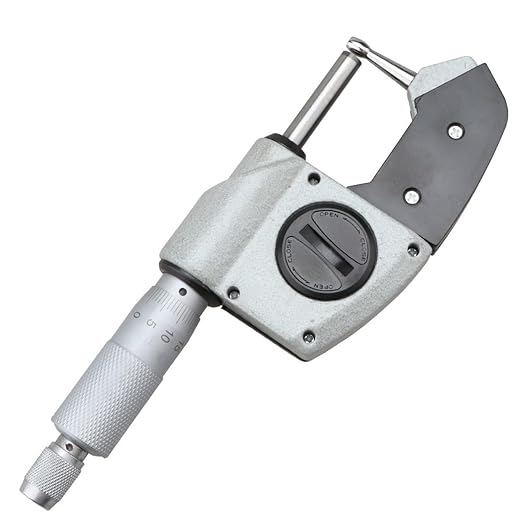 Reloading Micrometer Tube Ball Spherical Anvil Digital Electronic Micrometer Measuring Tool 0-1"/0-25mm Inch/Metric