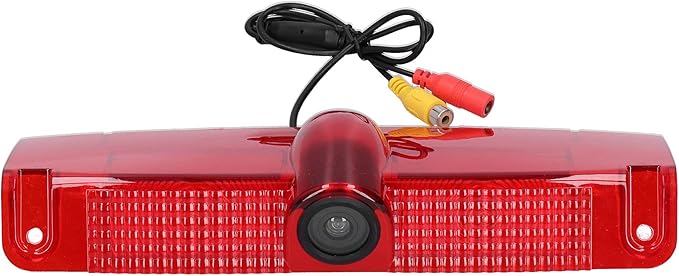 Backup Camera, Car Rear View Camera 3rd Brake Light Position Mounted Fit for Chevy Express Van 2003-2017