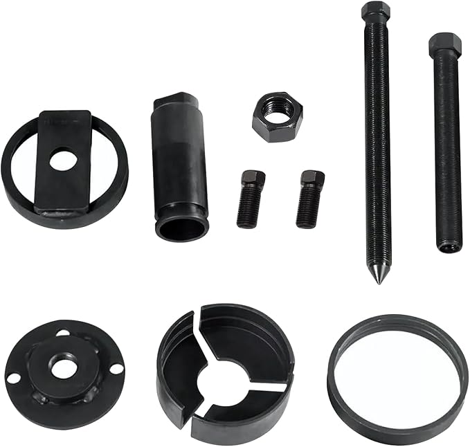 GearUp 7835 Rear Main Oil Seal Remover Installer Kit Compatible with Ford 7.3L Diesel Engines 2003 2002 2001 2000 1999 1998 in 3/4 and 1 Ton Trucks Heavy Duty Steel