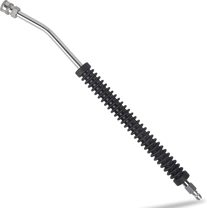McKillans® Car Pressure Washer Extension Wand - Power Washer Wand Extension for Car Wash - Short Pressure Washer Wand Replacement - Pressure Washer Accessories & Attachments - 1/4” Quick Connect Plug