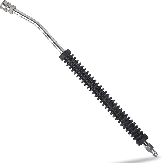 McKillans® Car Pressure Washer Extension Wand - Power Washer Wand Extension for Car Wash - Short Pressure Washer Wand Replacement - Pressure Washer Accessories & Attachments - 1/4” Quick Connect Plug