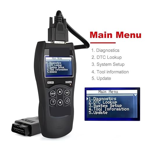 Automobile Fault Detector, VS890 OBD2 Fault Code Reader Universal OBDII Scanner Multi-Language Car Engine Diagnostic Tool
