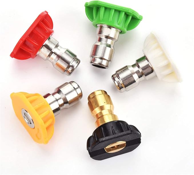 Tool Daily Pressure Washer Foam Cannon with Dual-Connector Accessory, Pressure Washer Spray Nozzle Tips with Nozzle Holder