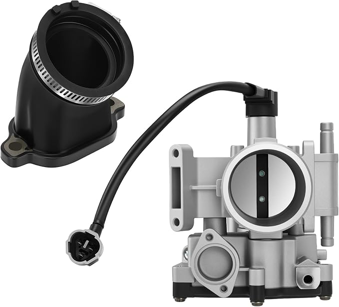 JAVIK Throttle Body & Intake Manifold Adapter Boot for Polaris Ranger 700 XP Crew HD Ranger 700 6x6 EFI 2006-2009 O.E.M# 2203925