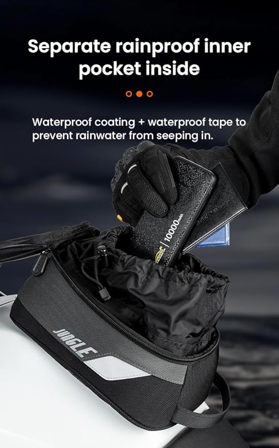 Loboo Tank Bag Ring Quick Disassembly And Non-Contact With The Paint Surface Of The Fuel Tank Will Not Damage The Paint Surface, Compatible With Kawasaki Versys 650 1000 Z1000 Z 900 RS