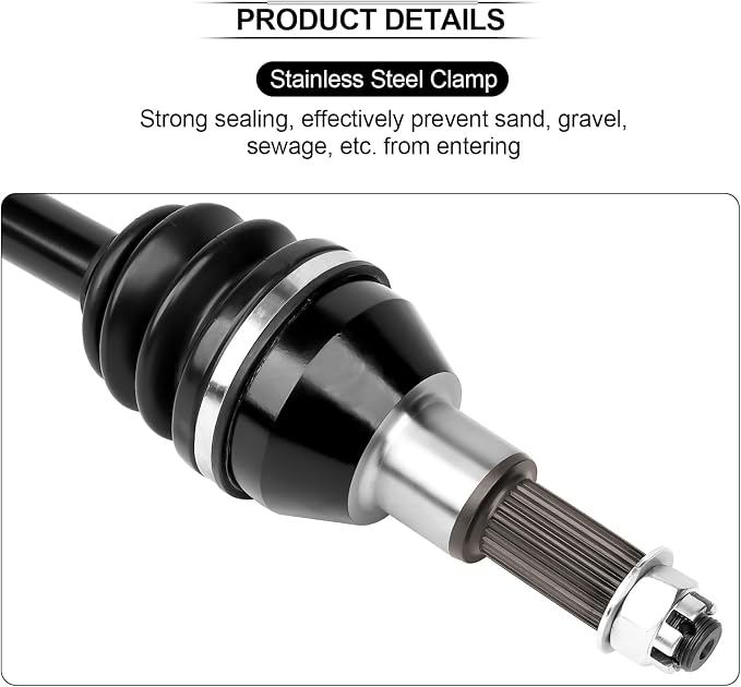 Rear Right Left CV Axles set for 2000 For Polaris Sportsman 335,2001 2002 For Polaris Sportsman 400,2000 2001 For Polaris Diesel 455,1999 2000 2001 2002 For Polaris Sportsman 500 2pcs 1380142