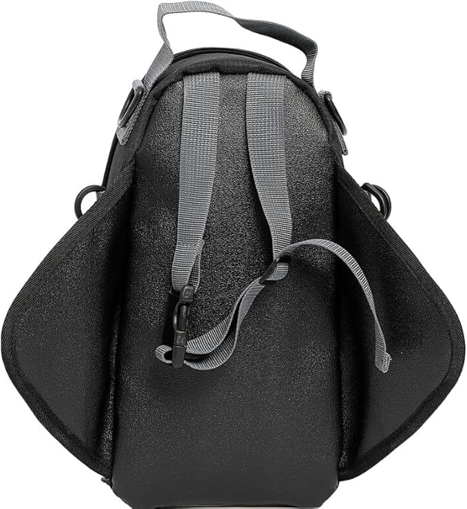 Motorcycle Tank Bag with Waterproof Rain Cover, Strong Magnetic Motorbike Bag with Transparent Phone Pocket for 6.7" iPhone Navigation, Update Version Oxford Fabric Storage Bag for Most Motorcycles