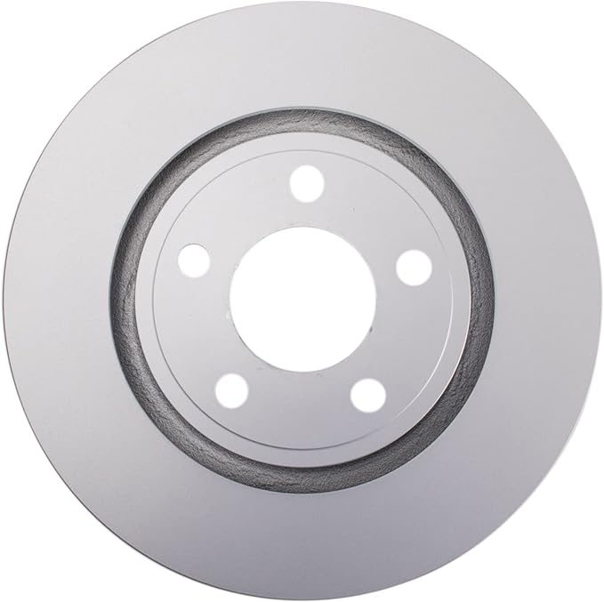 TRQ Front Brake Rotor Set G Coated Vented Compatible with 2015-2020 Ford Mustang
