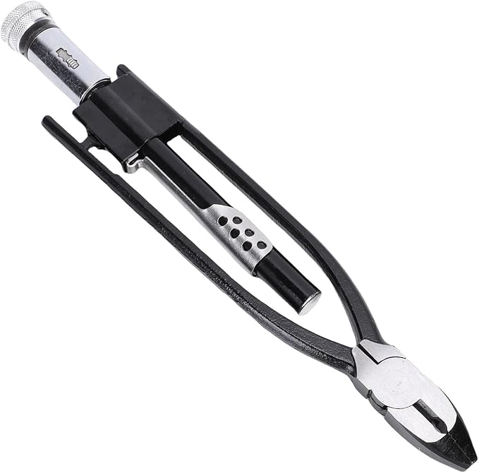 Reversible 11 Inch Safety Lock Pliers with Hardened Cutting Edges, Suitable for Aviation, Racing, Aerospace Maintenance and Repair Scenes