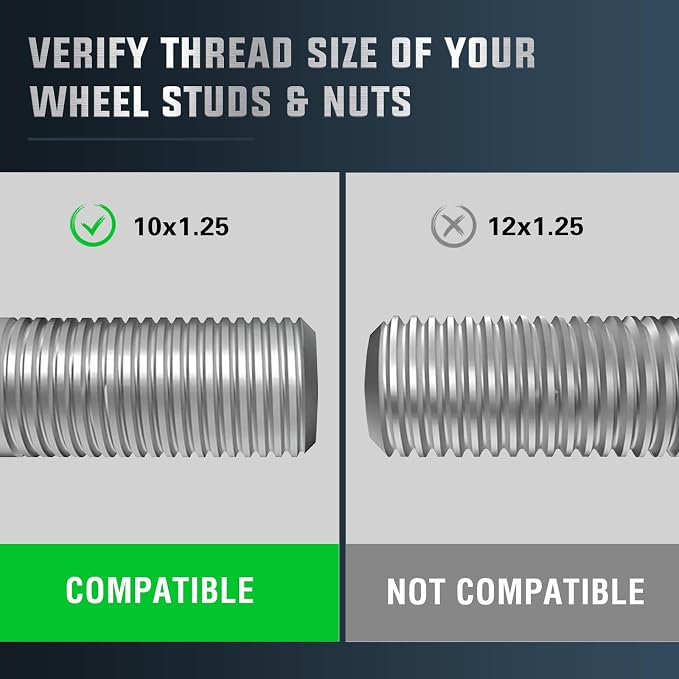 Frokom 4x137 Wheel Spacers,2 Inch Wheel Spacers with 10×1.25 Studs Fit For Can-Am Commander Outlander Defender Bombardier Renegade Mule-2 Pack