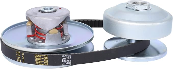 BLACKHORSE-RACING 40 Series 1" BORE GO Kart CVT Torque Converter Driver Clutch FIT Comet 40/44 + 3/4'' Driven Clutch Comet Kit + Belt 203785