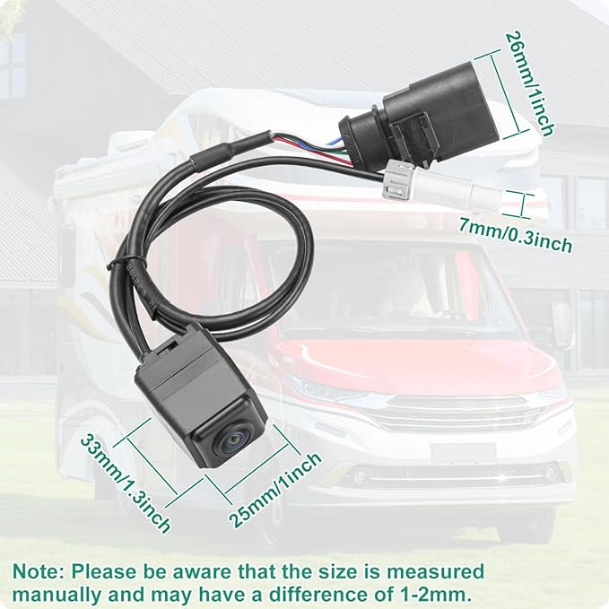 95B980551L Rear View Camera for Porsche Macan 2015-2020 & Lamborghini Huracan 2015-2021, OE Camera Replaces 5Q0980556B, 95B.980.551.L by GreenYi