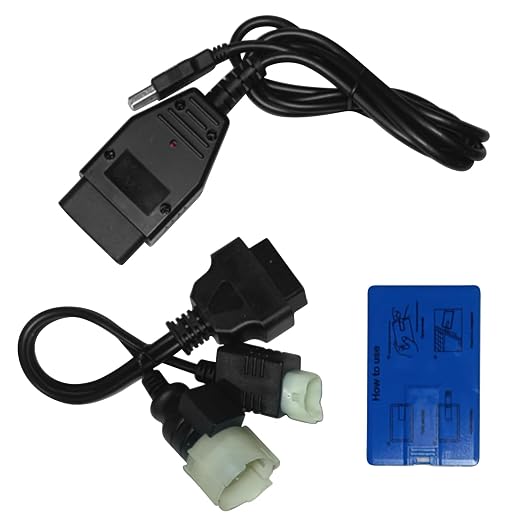 Diagnostic USB Cable Kit for Suzuki SDS 8.50 Outboard Boat Marine - Compatible with All EFI DF9.9–DF300 Models (1999–2023), Replaces #09933-19863, 09933-19830, 09933-19840, 09933-19880