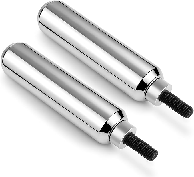 6.5" AL Frame Sliders Motorcycle Falling Crash Protector Guards Fit for Sportster XL883 XL1200 2004-2022(Smooth Style)