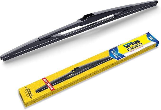 5 PLUS® 16" Rear Wiper Blade Replacement For 2022-2004 Toyota Prius Rear Wiper Blade, For 2020-2011 Toyota Sienna Rear Windshield Wiper Blade
