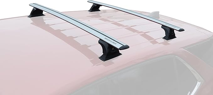 BRIGHTLINES Heavy Duty Anti-Theft Premium Aluminum Roof Bars Roof Rack Crossbars Compatible with 2018-2019 Chevy Equinox Without Roof Rails
