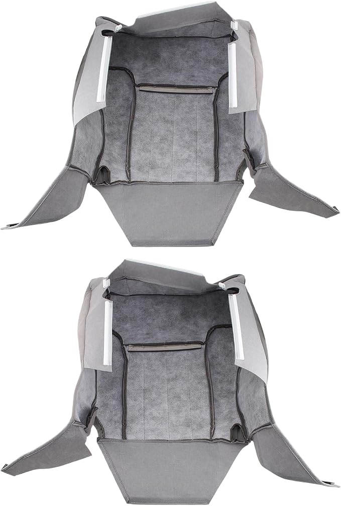 AUTOKAY Seat Cover for Dodge Ram 1500 2500 1994 1995 1996 1997 Front Bottom Cloth Seat Cover Gray