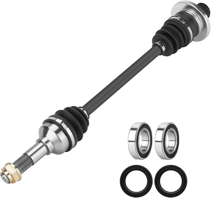 Rear Right CV Axle Shaft for Yamaha Rhino 450 660 2006 2007 2008 2009 5UG-F530U-20-00, 5UG-F530W-02-00, 5UG-F53B0-21-00 ATV Axles & Wheel Bearings