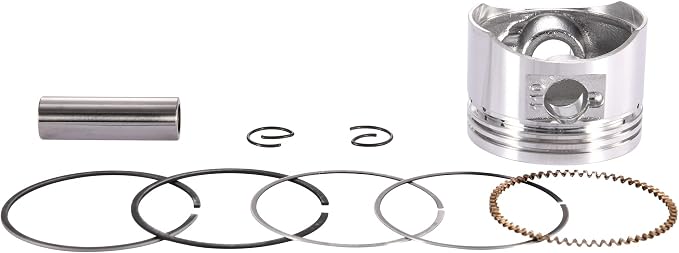 WOOSTAR 52.4mm Piston Ring Kit Replacement for 4 Stroke 110cc Chinese Taotao Coolster Engine ATV Go Kart Dirt Bike