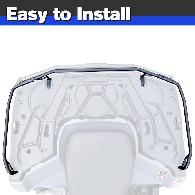 HAKA TOUGH Rear Rack Extender for Polaris Sportsman 570 Accessories 2021-2025, Replace OEM #2884841,Rear Rack Extender Storage Protect for Sportsman 570 450 H.O. 2021 2022 2023 2024 2025