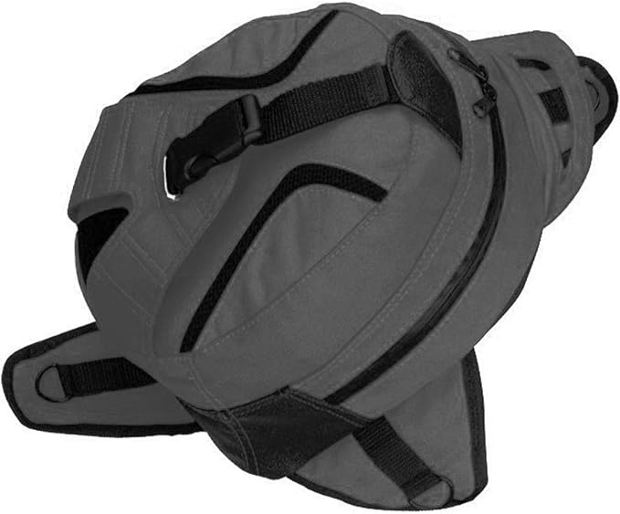 Milwaukee Leather Tank Bag - Motorcycle Storage - Strap/Magnetic Mount - Quick Access - Universal Fit - One Size
