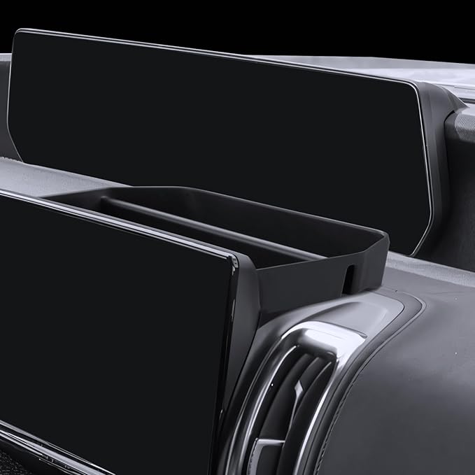 for Expedition Dashboard Console Organizer 2025-2026 Ford Expedition(Active/Platinum/Tremor/King Ranch) Accessories Behind Screen Organizer Storage Box Console Dash Tray