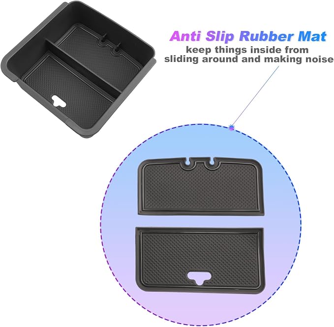 SXCY for 2023 2024 Mitsubishi Outlander Center Console Organizer [Not for Outlander Sport] 2024 Outlander Armrest Console Tray 2024 Outlander Console Organizer 2024 Outlander Accessories