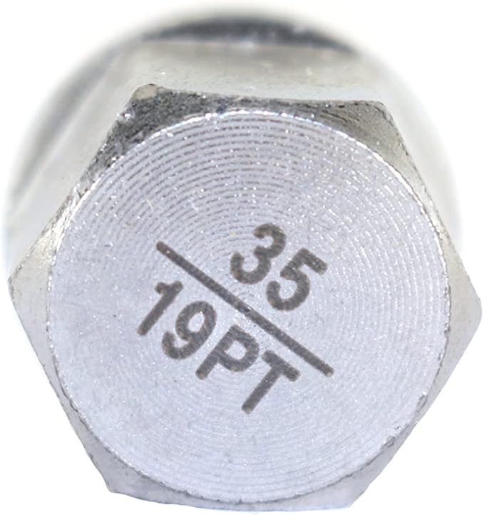 TMAX 35/19Pt Wheel Lock Nut Screw Removal Key Anti-Theft Lugnut Socket S3054 for Bmw Vehicles