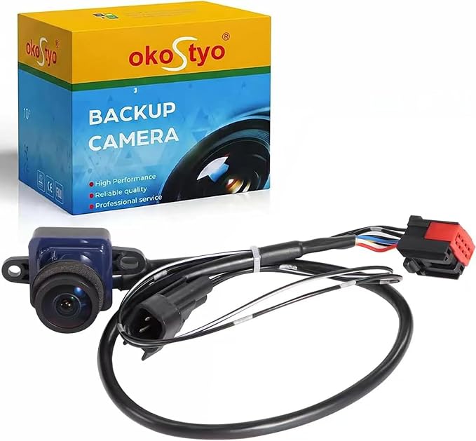 No. 56054-157AA Rear View Backup Reverse Parking Camera/Rear View Camera | Compatible with Dodge Grand Caravan 2011-2020 Chrysler Town & Country 2011-2016 Ram C/V 12 & 15 OEM Part Number# 56054157AA
