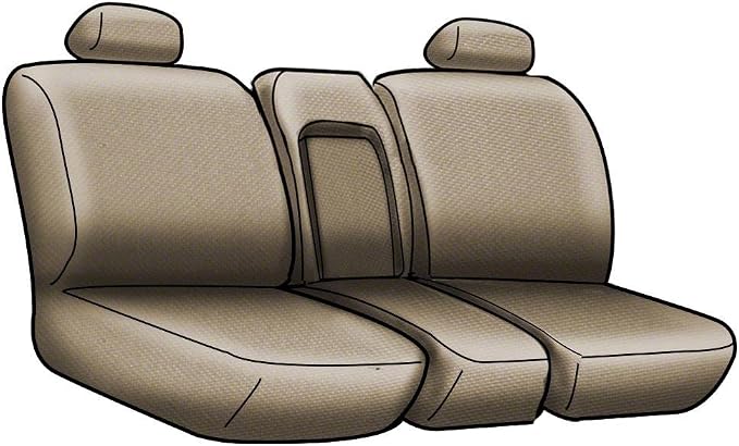 Coverking Custom Fit Front 50/50 Bucket Seat Cover for Select Ford F-Series Models - Neosupreme (Blue with Black sides)