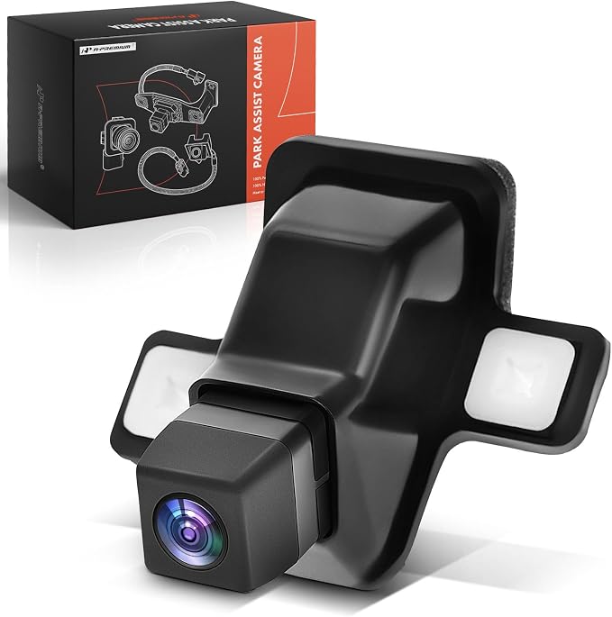 A-Premium Park Assist Camera Rear View Backup Reverse Camera Compatible with Select Toyota Models - 2014 2015 4Runner - Replace# 8679035060
