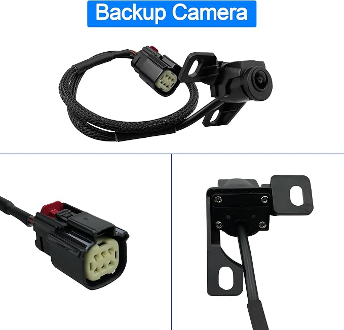Backup Camera 9C3Z-19G490-E Fit for Ford 2008-2012 F-250 F-350 F-450 F-550 Super Duty Replaces 9C3T19G490BD