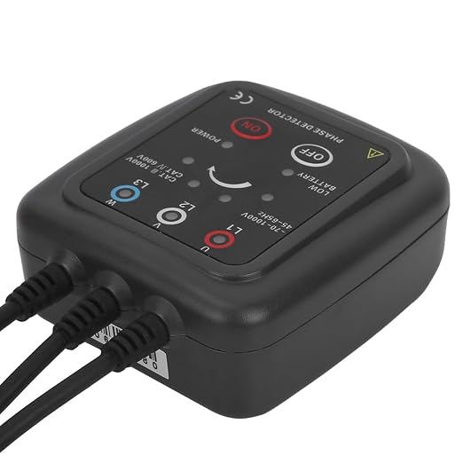ETCR1000C Non-Phase Sequence Detector - AC 70-1000V Magnetic Base Phase Meter