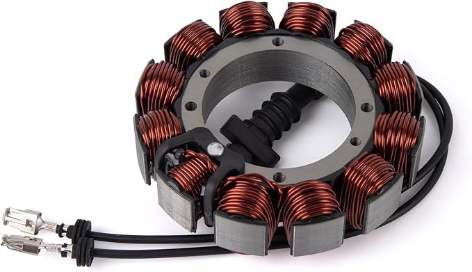 Tykick Stator for Harley Davidson Electra Glide Road King Road Glide 1999 2000 2001 45 AMP Replace 29987-99 2998799 29987-99A 2998799A 29987-99B 2998799B