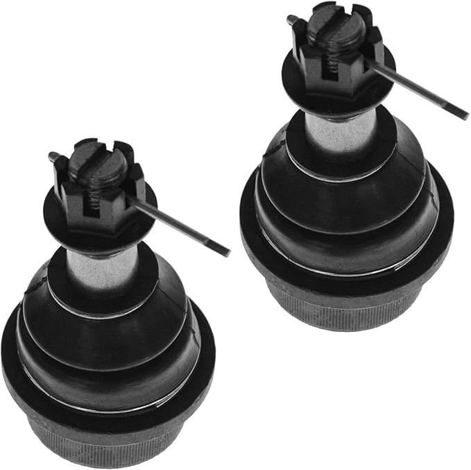TRQ Front Lower Left and Right Ball Joint Set Compatible with 99-04 Chevrolet Silverado 2500 01-10 Silverado 2500 HD 01-06 3500 07-10 3500 HD 01-10 Suburban 03-09 Hummer H2